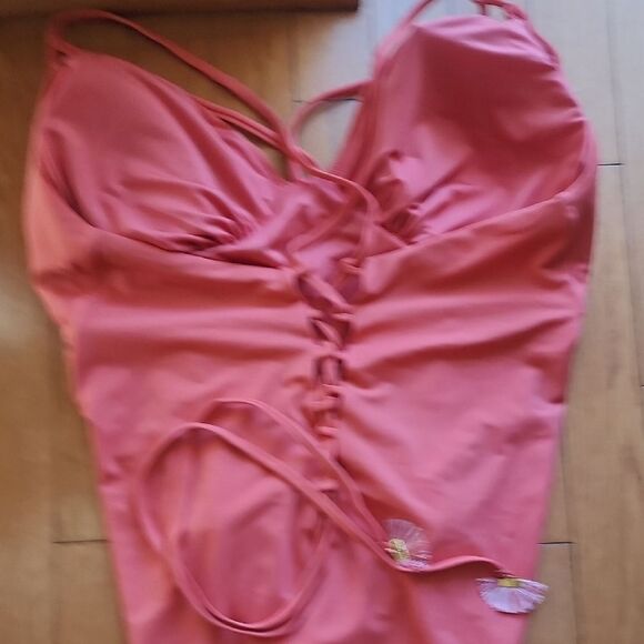 Swimsuits For All Bold Coral Swimwear- Women's SIZE 20 - Picture 5 of 7